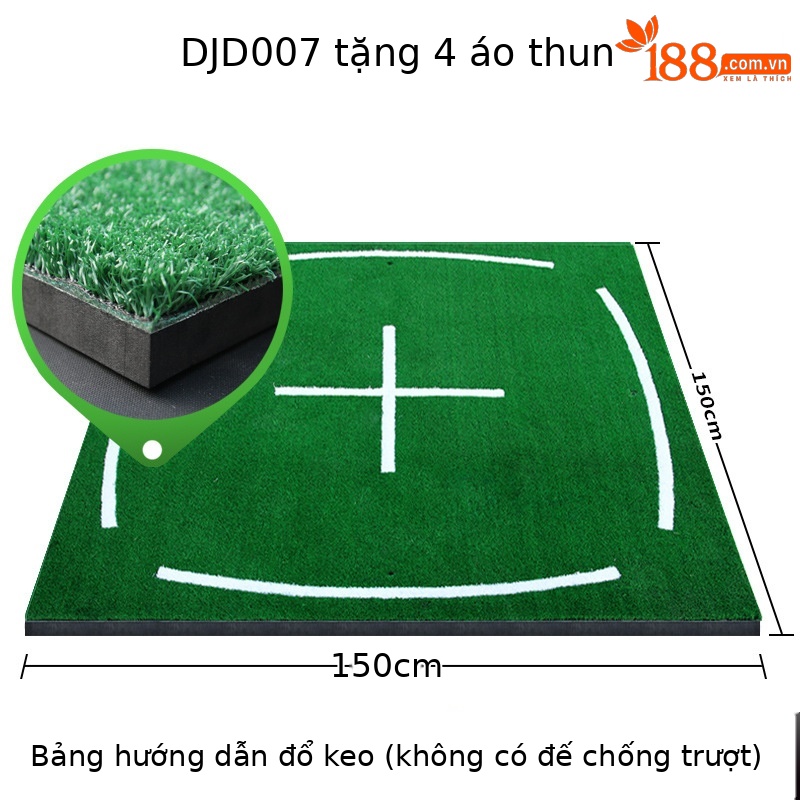 Đệm dạy học đổ keo 1.5*1,5 m (không có đế chống trượt)