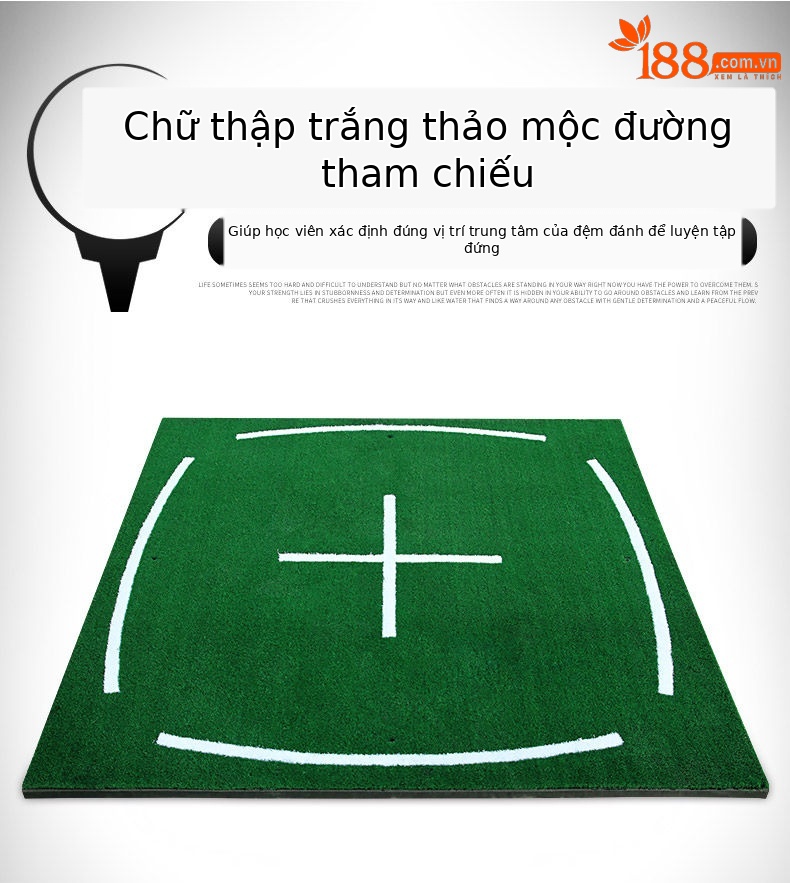 Thảm tập golf PGM chống trượt 1.5x1.5m dùng cho sân tập — Đệm dạy học đổ keo 1.5*1,5 m (có đáy chống trượt), Đệm dạy học đổ keo 1.5*1,5 m (không có đế chống trượt), 1.5*1.5M 3D giảng dạy đánh Pad (với chống trượt đáy), 1.5*1.5M 3D giảng dạy Pad (không có đáy chống trượt) chi tiết 6