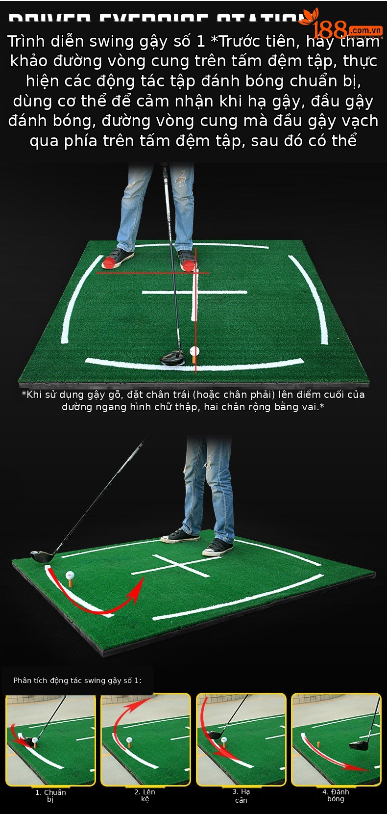 Thảm tập golf PGM chống trượt 1.5x1.5m dùng cho sân tập — Đệm dạy học đổ keo 1.5*1,5 m (có đáy chống trượt), Đệm dạy học đổ keo 1.5*1,5 m (không có đế chống trượt), 1.5*1.5M 3D giảng dạy đánh Pad (với chống trượt đáy), 1.5*1.5M 3D giảng dạy Pad (không có đáy chống trượt) chi tiết 8