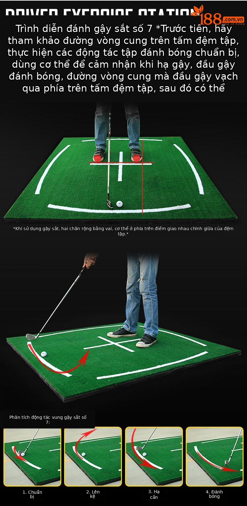 Thảm tập golf PGM chống trượt 1.5x1.5m dùng cho sân tập — Đệm dạy học đổ keo 1.5*1,5 m (có đáy chống trượt), Đệm dạy học đổ keo 1.5*1,5 m (không có đế chống trượt), 1.5*1.5M 3D giảng dạy đánh Pad (với chống trượt đáy), 1.5*1.5M 3D giảng dạy Pad (không có đáy chống trượt) chi tiết 9