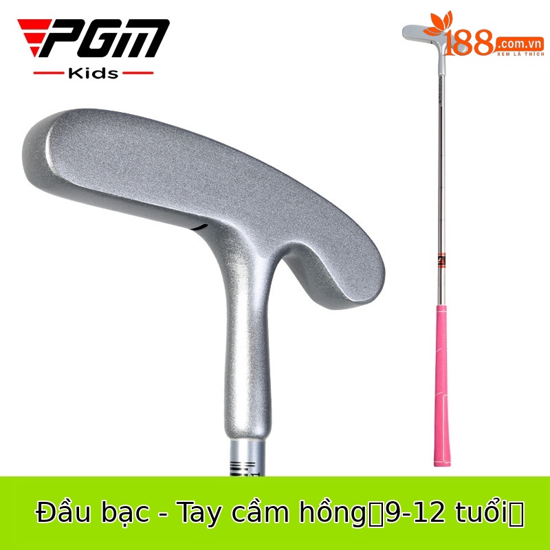 Gậy đánh golf trẻ em PGM hai mặt, có thể điều chỉnh độ dài 60-90 cm — Cô gái thân thép đẩy đầu bạc 9-12 tuổi, Cô gái thân thép đẩy đầu bạc 6-8 tuổi, Cô gái thân thép đẩy đầu bạc 3-5 tuổi, Cô gái thân thép đẩy đầu vàng 9-12 tuổi
