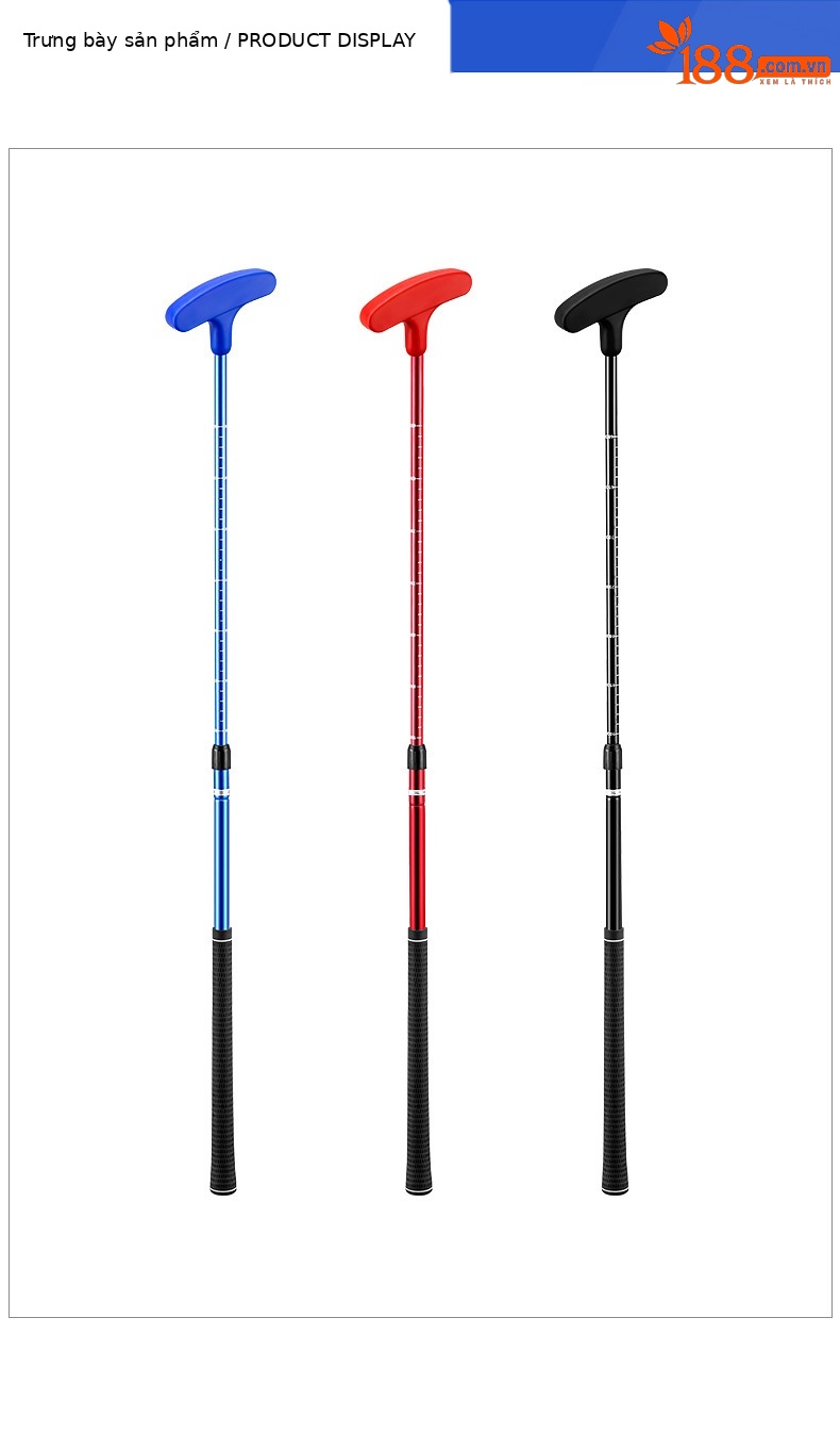 Gậy đánh golf trẻ em PGM hai mặt, có thể điều chỉnh độ dài 60-90 cm — Cô gái thân thép đẩy đầu bạc 9-12 tuổi, Cô gái thân thép đẩy đầu bạc 6-8 tuổi, Cô gái thân thép đẩy đầu bạc 3-5 tuổi, Cô gái thân thép đẩy đầu vàng 9-12 tuổi chi tiết 22