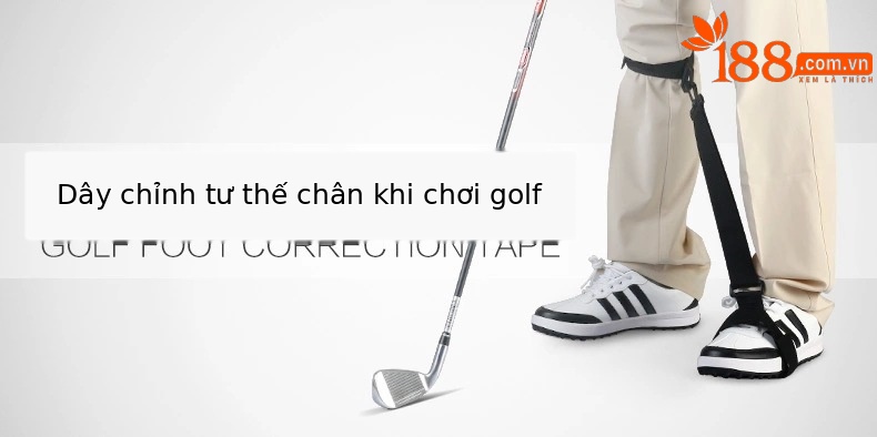 Đai chỉnh sửa tư thế chân chơi golf PGM hỗ trợ luyện tập đánh chính xác — Công cụ chỉnh chân JZQ007 chi tiết 2