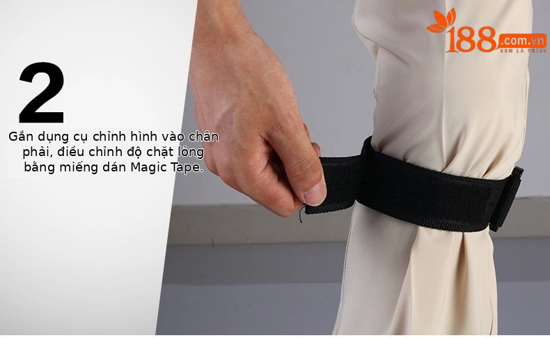 Đai chỉnh sửa tư thế chân chơi golf PGM hỗ trợ luyện tập đánh chính xác — Công cụ chỉnh chân JZQ007 chi tiết 5