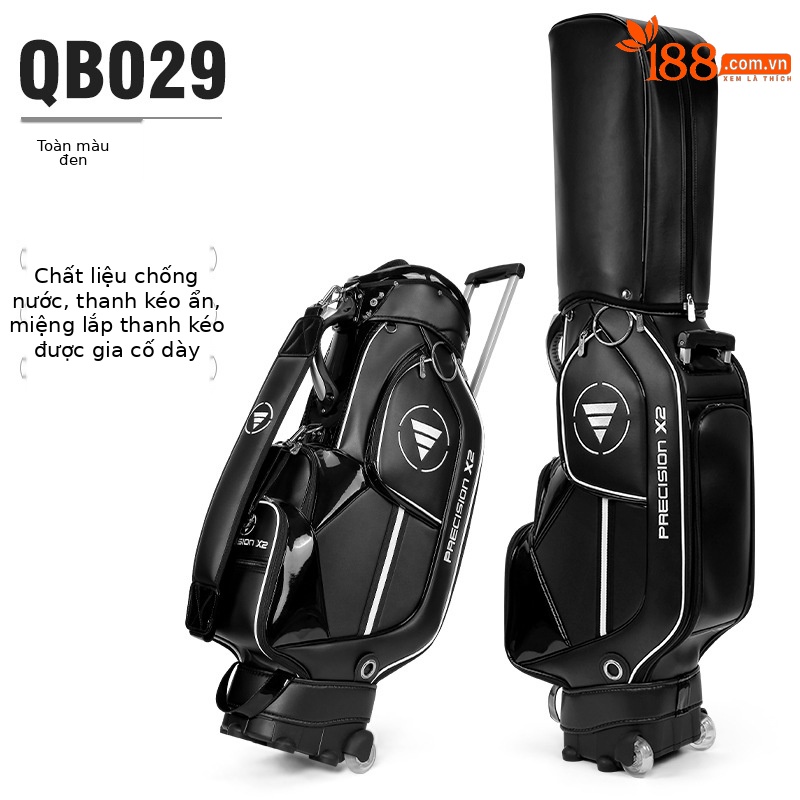 Qb029-túi bóng kéo Mới [màu đen]