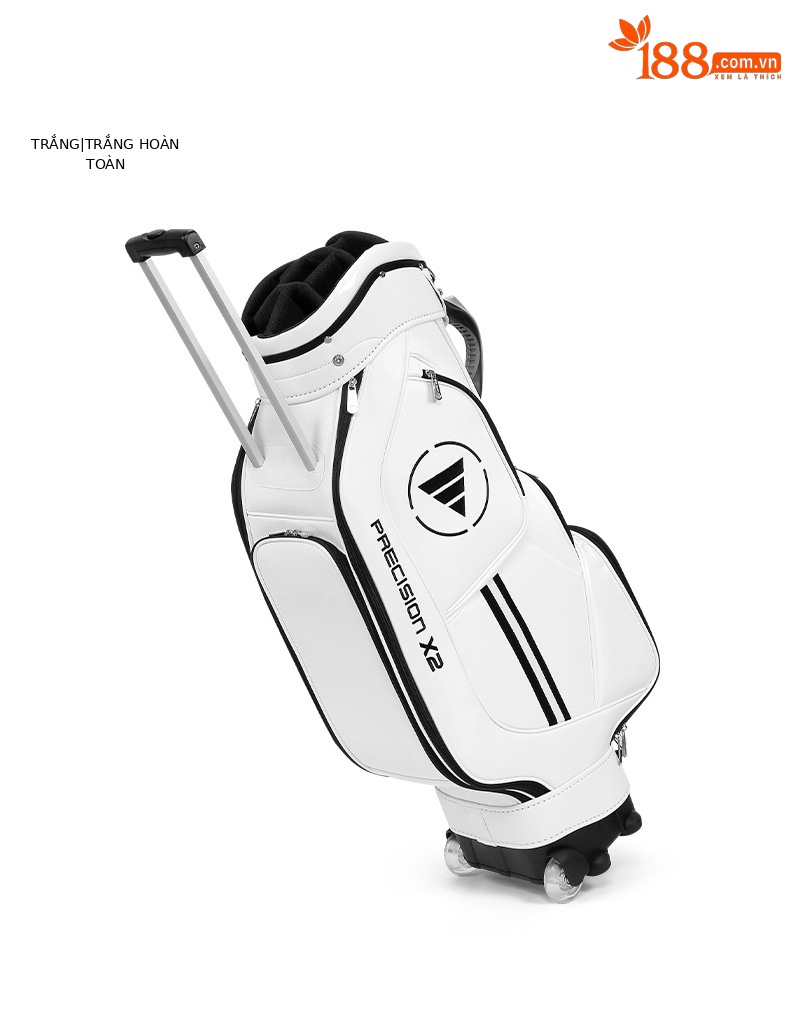 Túi golf kéo PGM QB029 chứa 13 gậy, chất liệu PU cao cấp, có bánh xe và tay kéo — Qb029-túi bóng kéo Mới [màu đen], Qb029-túi bóng kéo Mới [màu trắng], Qb029-túi bóng kéo Mới [màu xanh lam] chi tiết 26