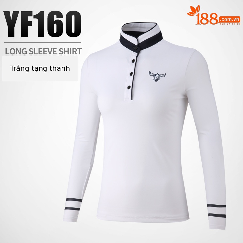 Áo màu xanh hải quân màu trắng YF160
