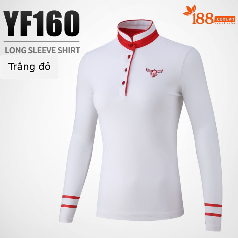 Áo đỏ trắng YF160 [loại mỏng]