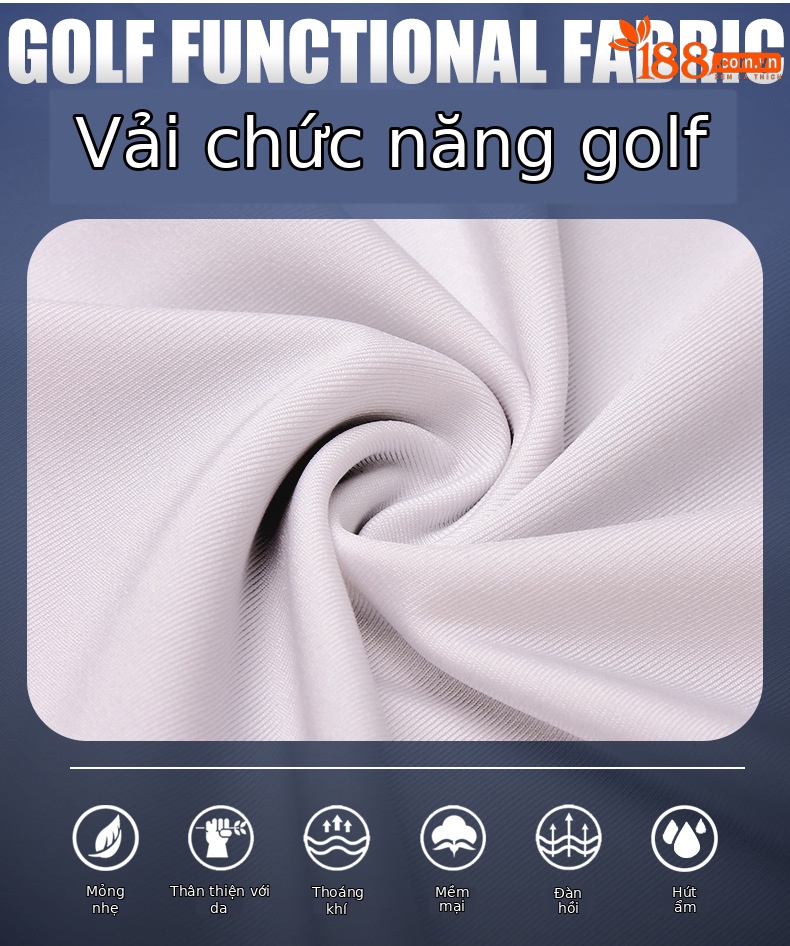 Bộ quần áo golf nữ PGM dài tay mặc trong mùa thu đông — Áo màu xanh hải quân màu trắng YF160, Áo đỏ trắng YF160, YF144 phiên bản dày màu trắng, Áo đỏ trắng YF160 [loại mỏng] chi tiết 16