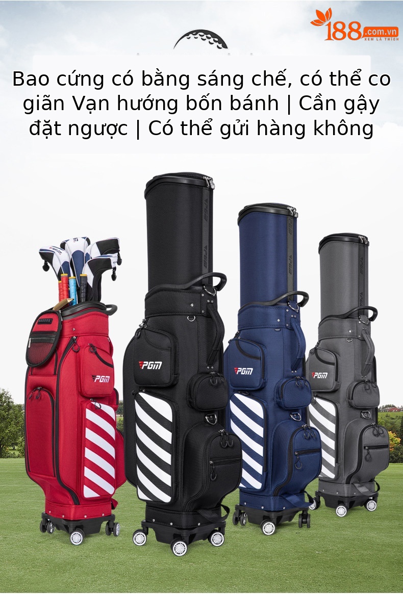 QB041-Màu xanh đậm (Phiên bản bốn bánh đa năng)