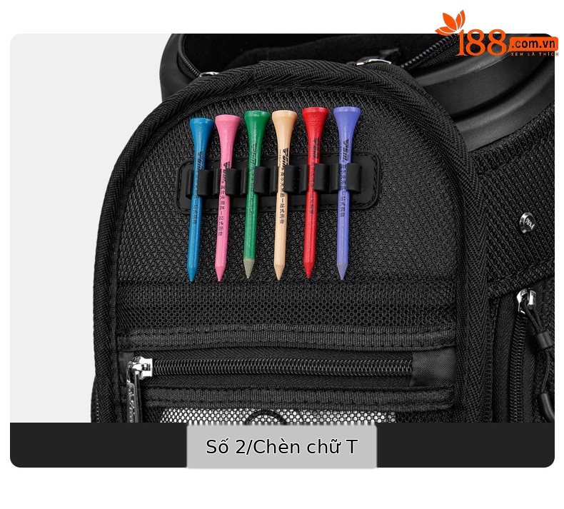 Túi golf PGM kéo bánh xe đa năng dạng ống lồng, cao 130 cm, chất liệu nylon cao cấp — QB041-Đen (Phiên bản bốn bánh đa năng), QB041-Big Red (Phiên bản bốn bánh đa năng), QB041-Màu xanh đậm (Phiên bản bốn bánh đa năng), QB041-Xám đậm (Phiên bản bốn bánh đa năng) chi tiết 13