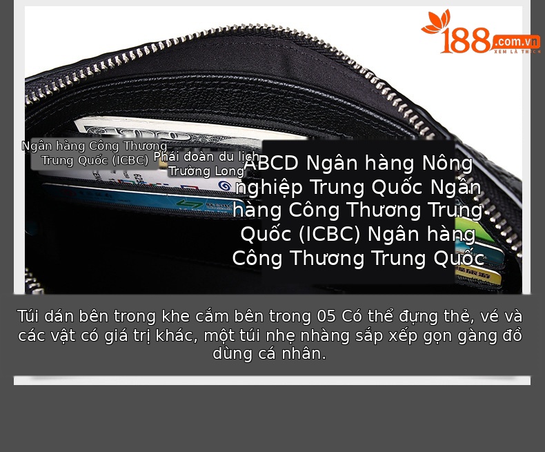 Túi clutch nam chống trộm khóa mật mã dung tích lớn phong cách công sở chi tiết 20