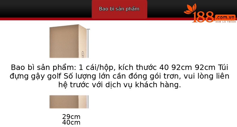 Túi golf PGM có thể thu gọn đa năng, mặt da, ký gửi hàng không tiện lợi — QB043 màu nâu đen, QB043 toàn màu đen chi tiết 2