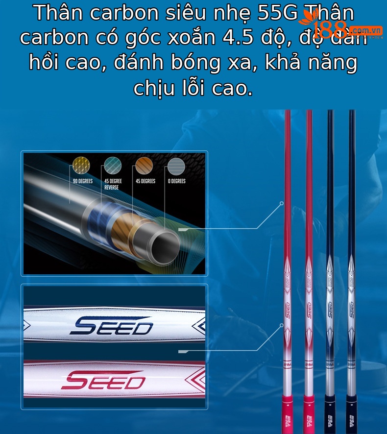 Gậy golf số 1 (driver) trẻ em PGM SEED S-1 hợp kim titan – dành cho người mới bắt đầu — Bé Trai Một Gỗ (135-150cm), Bé Trai Một Gỗ (150-165cm), Gỗ bé gái số 1 (135-150cm), Gỗ bé gái số 1 (150-165cm) chi tiết 4