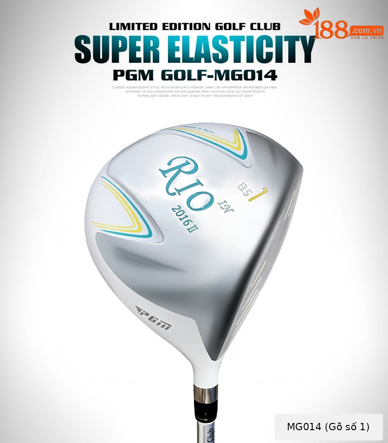Gậy đánh golf driver PGM RIO thế hệ 2 cho nữ mới bắt đầu, dài 111.76 cm — Nữ số 1 gỗ, Nữ số 3 gỗ, Gỗ Nữ Số 5, Thanh Sắt Nữ chi tiết 6