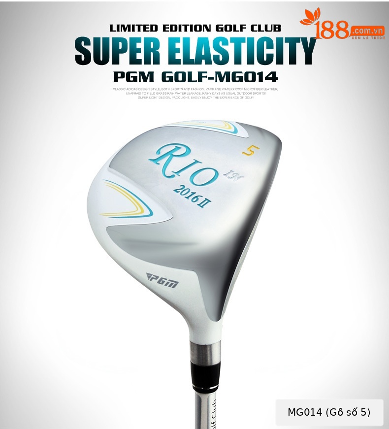 Gậy đánh golf driver PGM RIO thế hệ 2 cho nữ mới bắt đầu, dài 111.76 cm — Nữ số 1 gỗ, Nữ số 3 gỗ, Gỗ Nữ Số 5, Thanh Sắt Nữ chi tiết 10