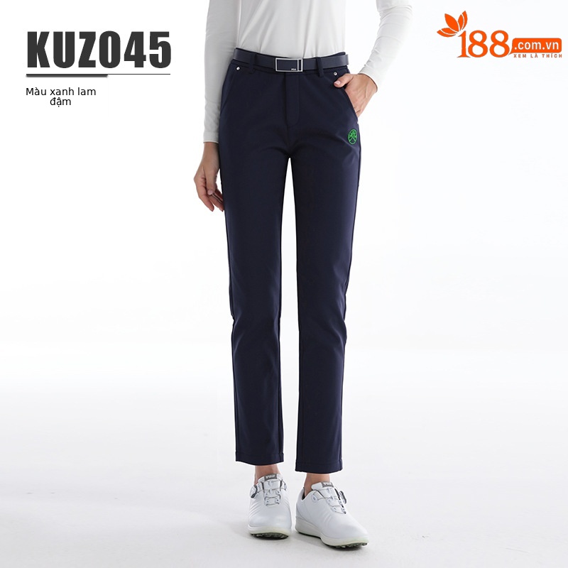 Kuz045 lót nhung-màu xanh nước biển