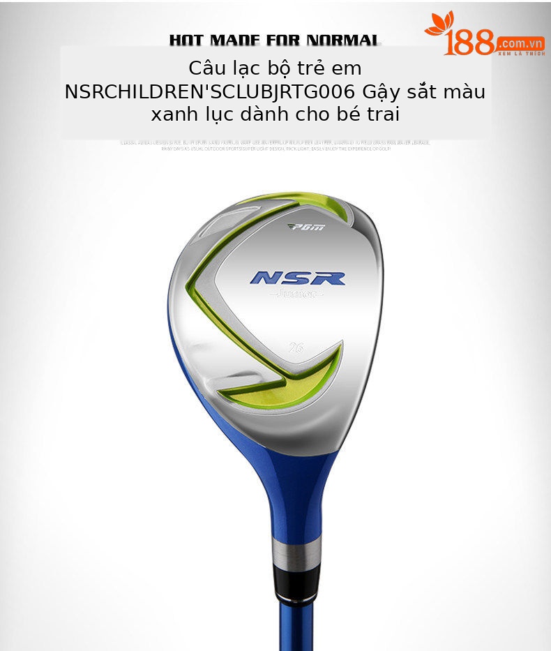 Bộ gậy golf trẻ em PGM 6 món cho người mới bắt đầu, phiên bản nhẹ, phù hợp chiều cao 95–155 cm — JRTG006 xanh lam [95-115cm], JRTG006 xanh lam [115-135cm], JRTG006 xanh lam [135-155cm], JRTG006 đen cam [95-115cm] chi tiết 22