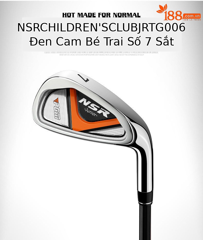 Bộ gậy golf trẻ em PGM 6 món cho người mới bắt đầu, phiên bản nhẹ, phù hợp chiều cao 95–155 cm — JRTG006 xanh lam [95-115cm], JRTG006 xanh lam [115-135cm], JRTG006 xanh lam [135-155cm], JRTG006 đen cam [95-115cm] chi tiết 31