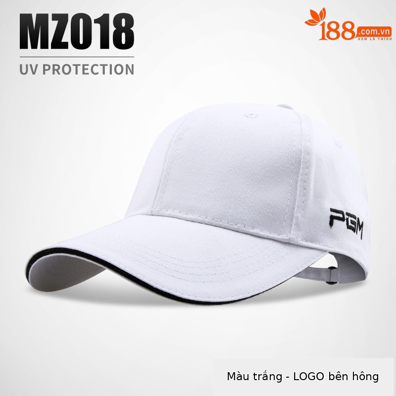 MZ018 trắng (thêu logo bên)