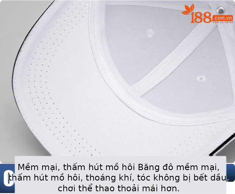 Mũ lưỡi trai golf PGM unisex chống nắng thể thao — MZ018 đen (thêu logo bên), MZ018 đen (thêu logo mặt trước), MZ018 trắng (thêu logo bên), MZ018 trắng (thêu logo mặt trước) chi tiết 14