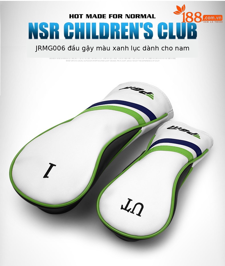 Gậy đánh golf trẻ em PGM Junior NSR bộ gậy gỗ — Màu xanh lá cây # số 1 gỗ (95-115cm), Màu xanh lá cây # số 1 gỗ (115-135cm), Màu xanh lá cây # số 1 gỗ (135-155cm), Màu xanh lục # Năm gỗ (95-115cm) chi tiết 11