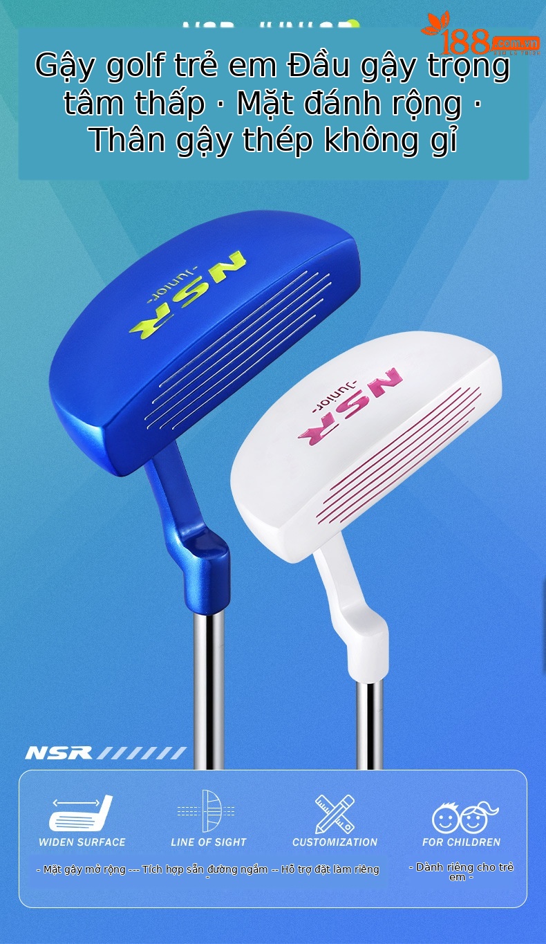 Tay trái màu xanh lam (95-115cm)