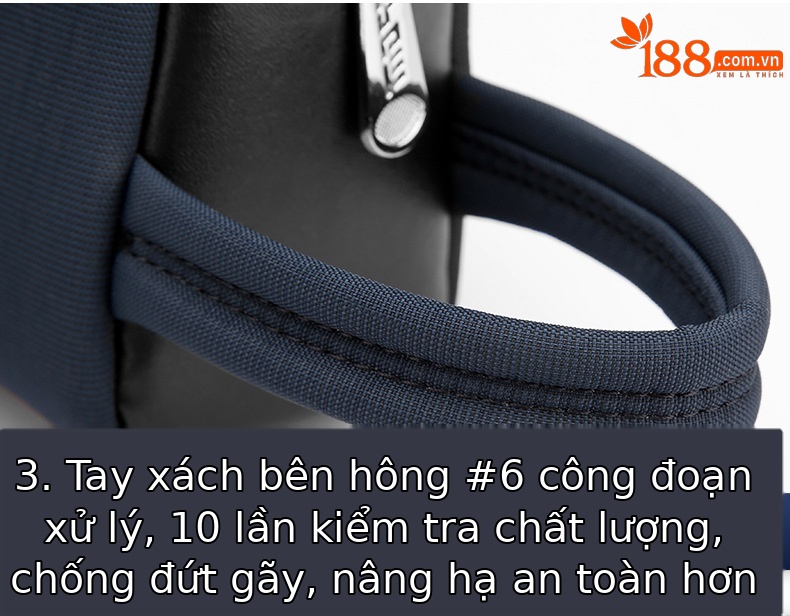 Túi cầm tay chơi golf nam chống nước đa năng dung lượng lớn 26,5×12×7 cm — SOB001-Màu đen, SOB001-màu xanh hải quân, SOB001-màu xám chi tiết 15