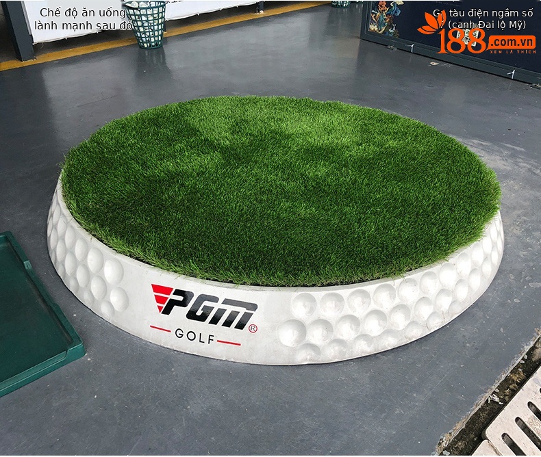 Đệm đánh golf xoay 360 độ PGM DJD018, đường kính 150 cm, có thể điều chỉnh độ dốc — 360 ° xoay độ dốc chi tiết 12