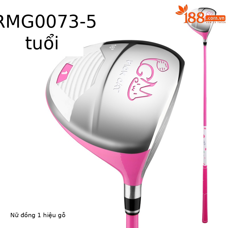 Gỗ số 1 màu hồng 3-5 tuổi