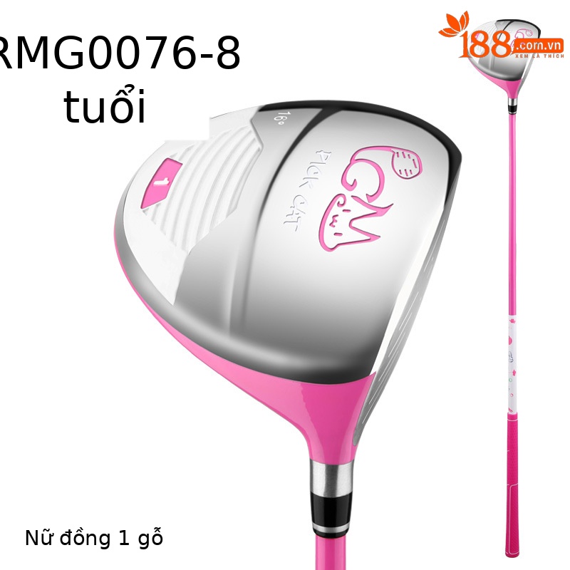 Gỗ số 1 màu hồng 6-8 tuổi