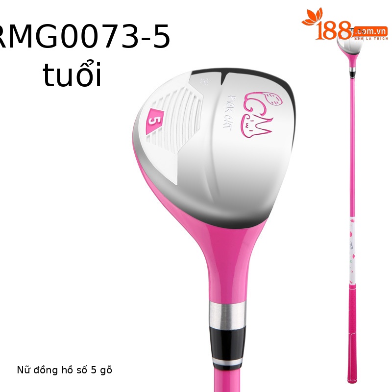 Gỗ số 5 màu hồng 3-5 tuổi
