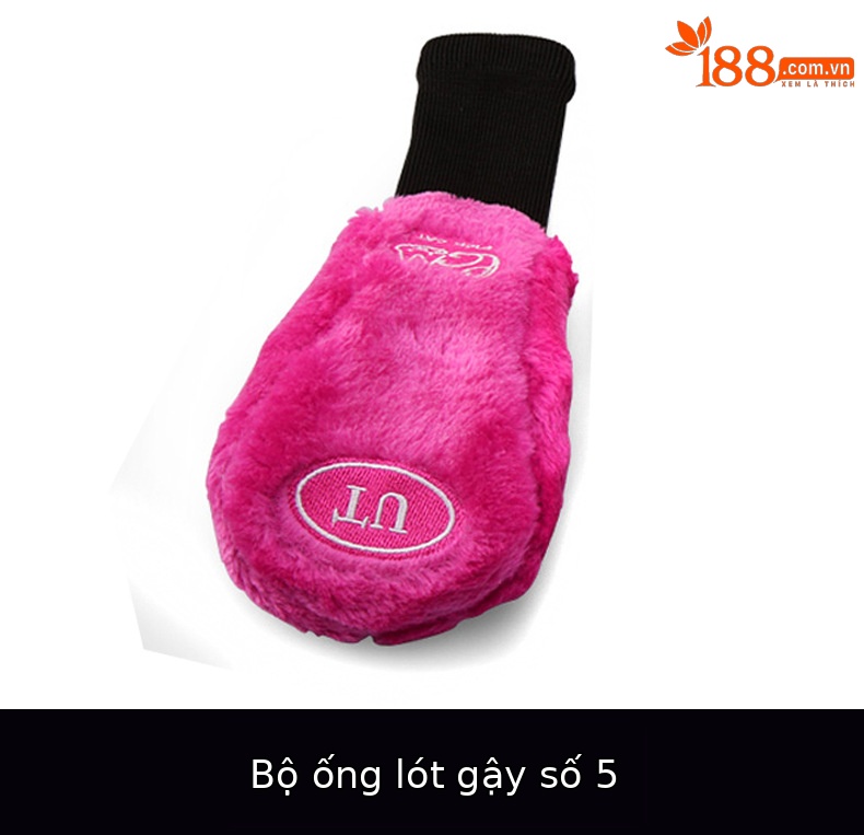 Vỏ Mũ gỗ số 5 màu hồng