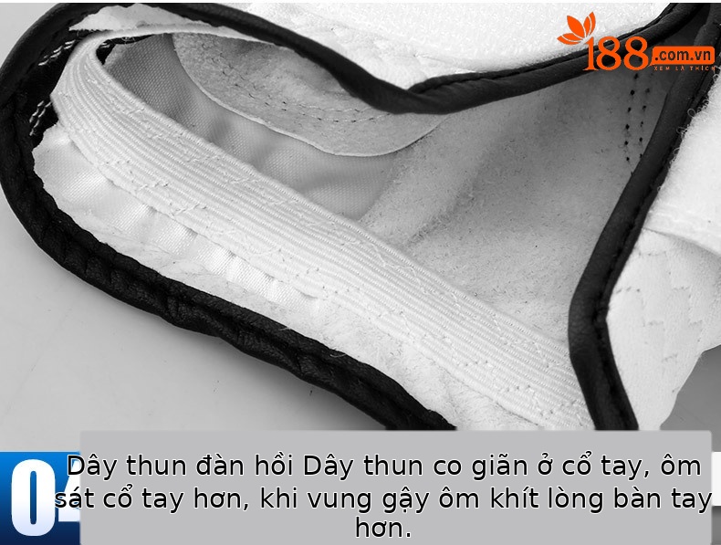 Găng tay golf PGM da cừu thoáng khí chống trượt (bán lẻ từng chiếc) — Cỡ 22 chi tiết 14
