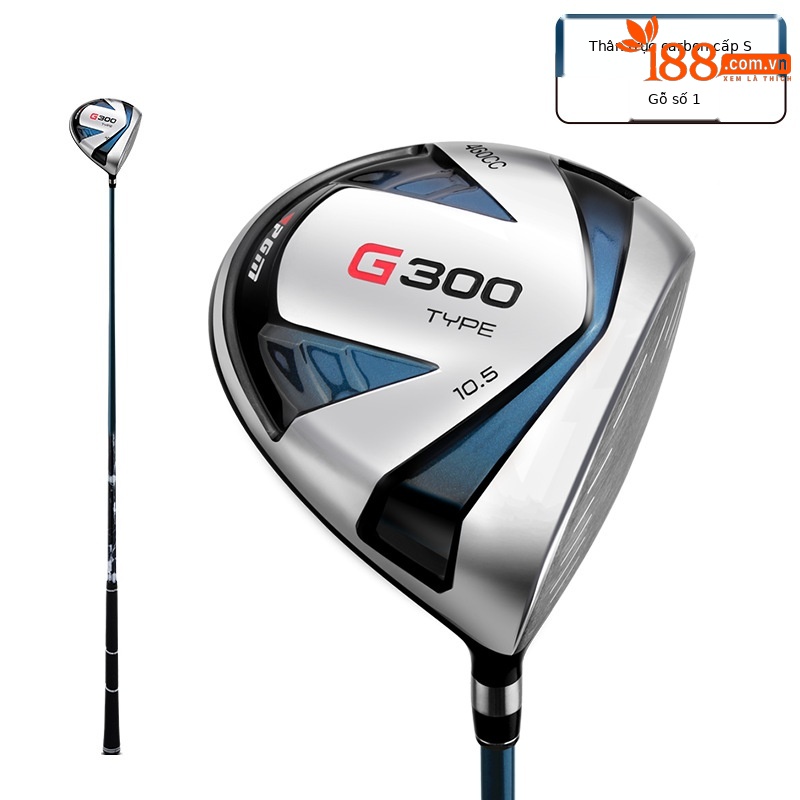 Gậy đánh golf PGM số 1 gỗ titan cho người mới bắt đầu, tay trái/phải — MG025 màu xanh đen số 1 gỗ lớp S, MG025 màu xanh đen số 1 gỗ R cấp, Bao Thanh, MG025 gỗ 3 đen xanh cấp S