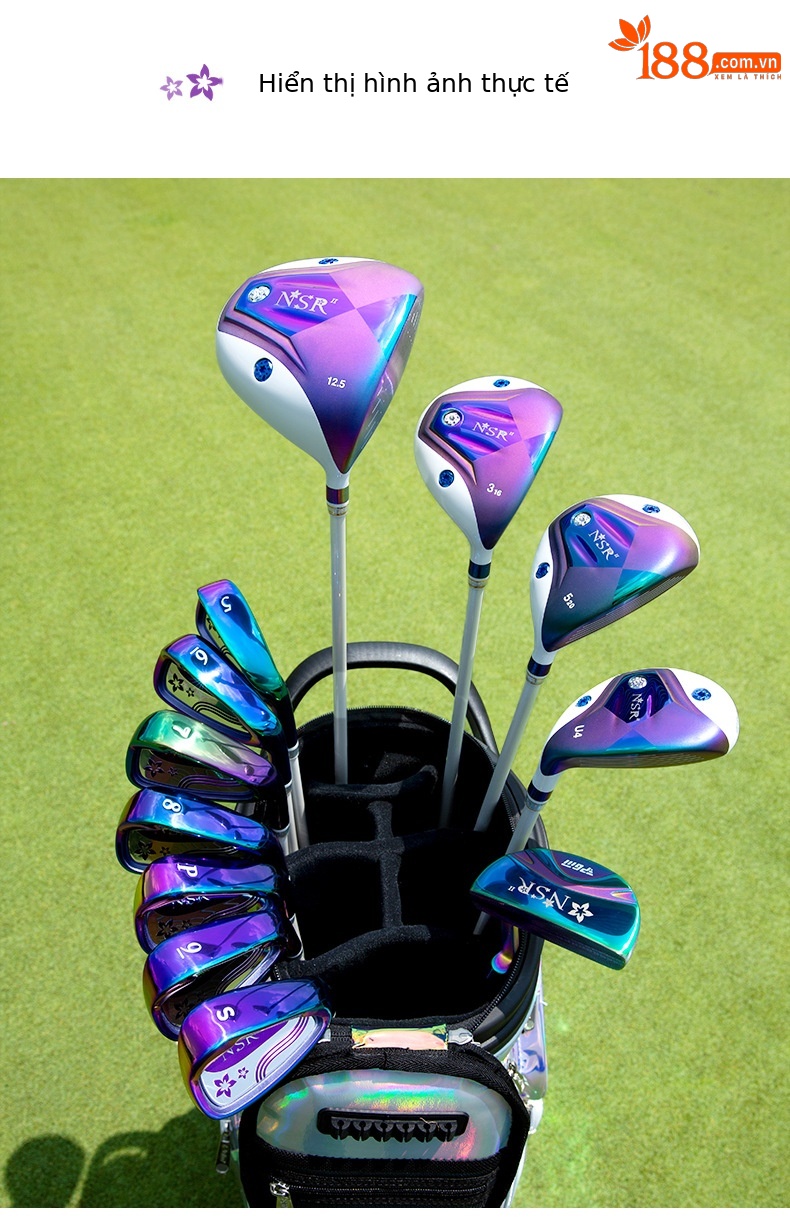 Gậy Golf PGM NSR II số 1 gỗ nữ, đầu titan hợp kim, thân carbon — MG026-1 gỗ hạng L chi tiết 7