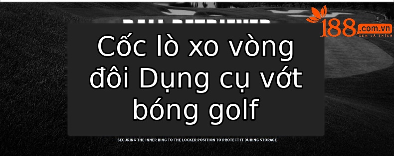 Dụng cụ vớt bóng golf PGM ống lồng tự do 2 mét — Thiết bị đánh bóng Đầu lò xo đôi LQQ005-8 chi tiết 12