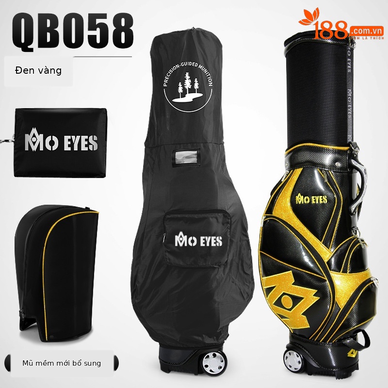 QB058MO EYES Túi Kính thiên văn màu đen vàng