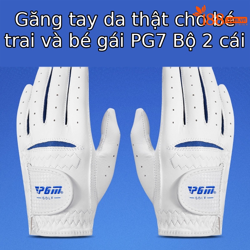 Găng tay golf trẻ em PGM da cừu nhỏ thoáng khí một đôi — 15 yard=M