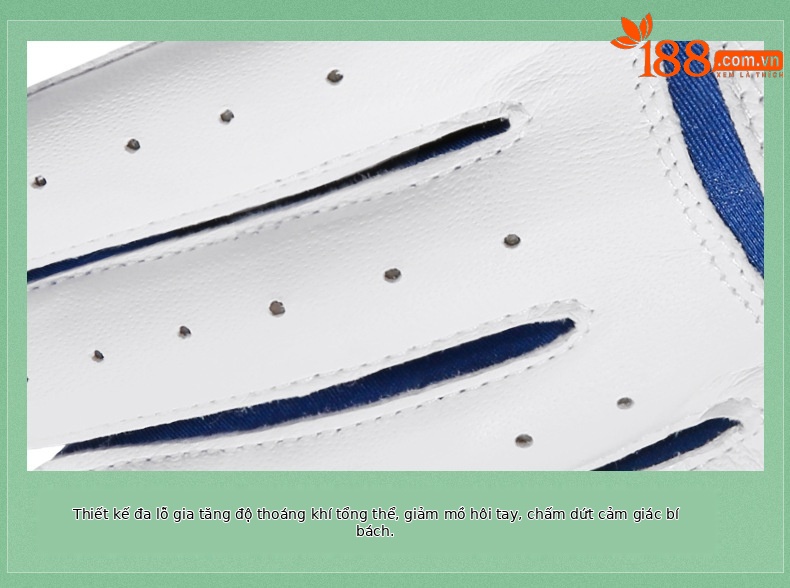 Găng tay golf trẻ em PGM da cừu nhỏ thoáng khí một đôi — 15 yard=M chi tiết 14