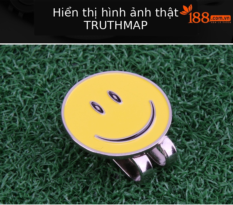 Bộ kẹp mũ golf PGM – Marker đánh dấu vị trí bóng tiêu chuẩn (5 mẫu) — Một bộ chi tiết 32