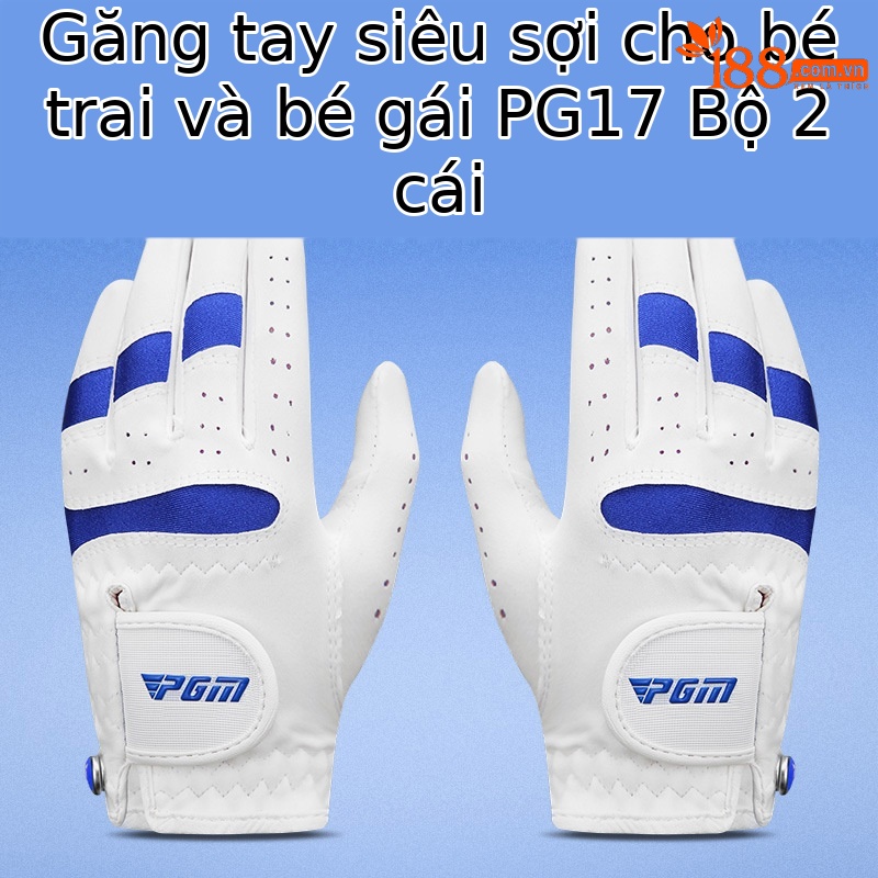 Găng tay thể thao chịu mài mòn thoáng khí cho bé trai và bé gái — Màu hồng trắng
