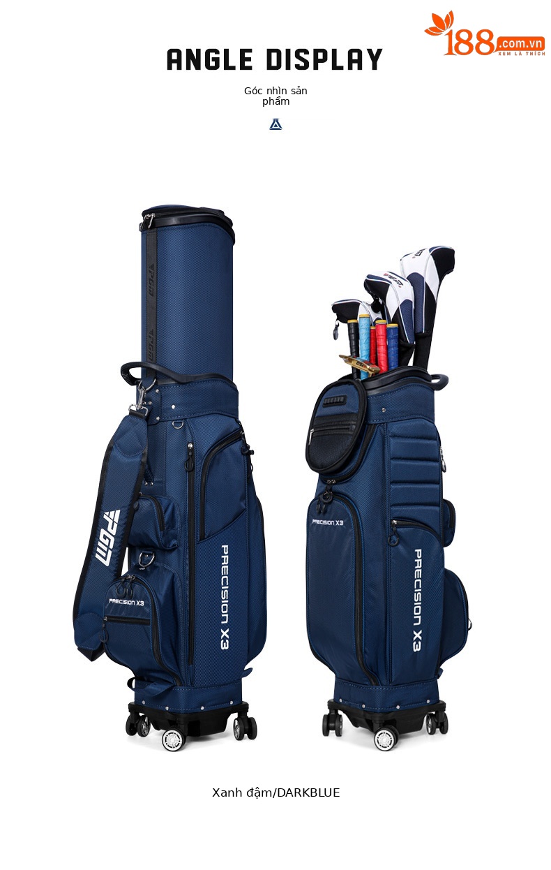 Túi đựng gậy golf bốn bánh đa năng PGM dạng ống lồng, đẩy phẳng, sức chứa lớn — Túi kính thiên văn bốn bánh màu cam (không bao gồm che mưa), Túi kính thiên văn bốn bánh màu đỏ (không bao gồm che mưa), Túi kính thiên văn bốn bánh màu xám (không bao gồm che mưa), Túi kính thiên văn bốn bánh màu đen (không bao gồm che mưa) chi tiết 16