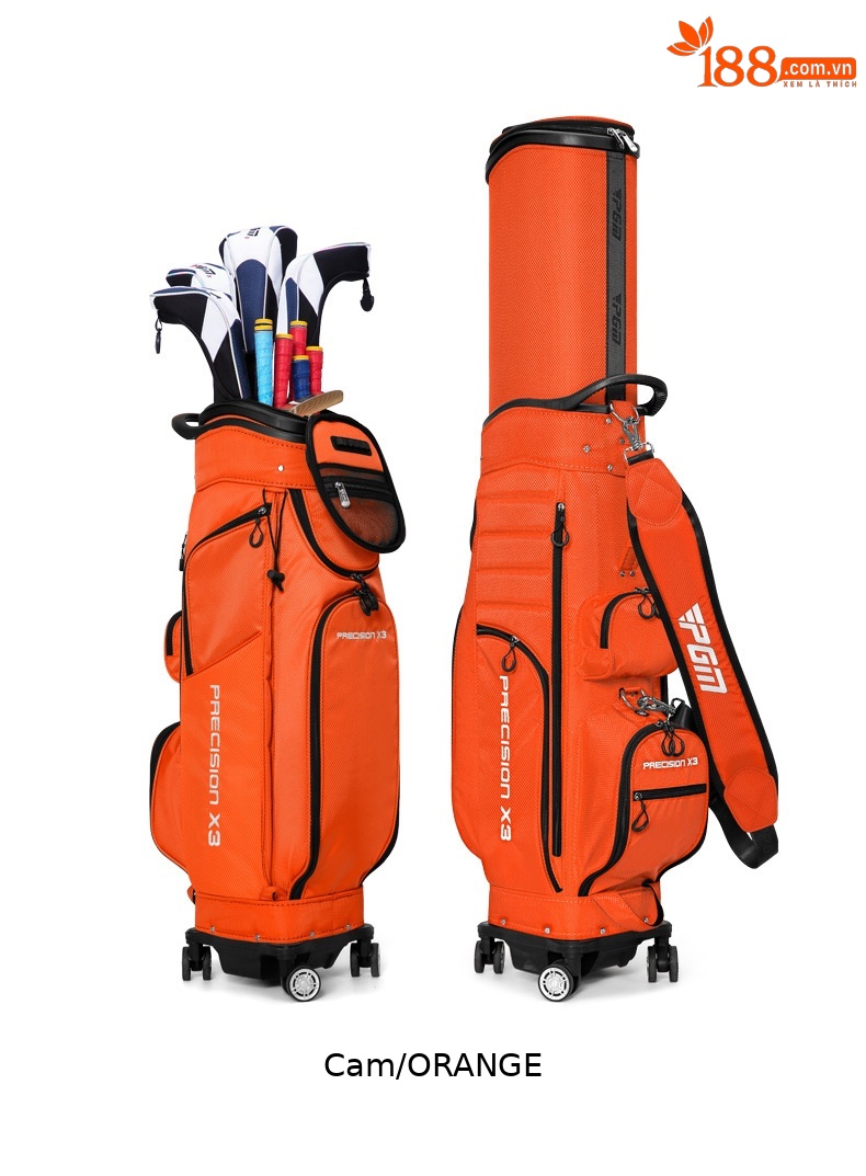 Túi đựng gậy golf bốn bánh đa năng PGM dạng ống lồng, đẩy phẳng, sức chứa lớn — Túi kính thiên văn bốn bánh màu cam (không bao gồm che mưa), Túi kính thiên văn bốn bánh màu đỏ (không bao gồm che mưa), Túi kính thiên văn bốn bánh màu xám (không bao gồm che mưa), Túi kính thiên văn bốn bánh màu đen (không bao gồm che mưa) chi tiết 20