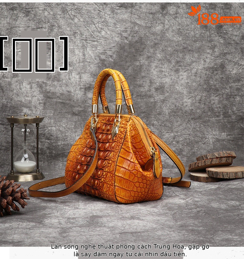 Túi đeo vai da retro nữ công suất lớn đa năng — Màu đen, Vàng cổ điển, Đỏ cổ điển chi tiết 11