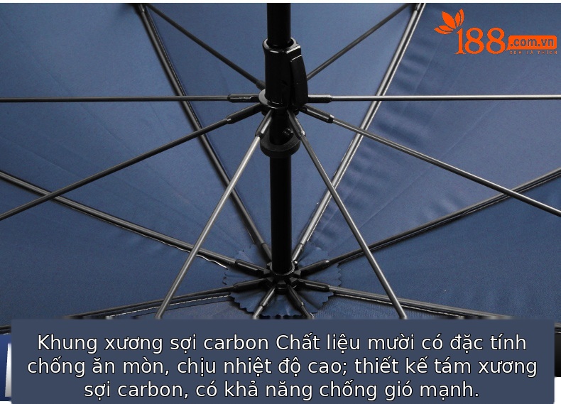 Ô dù golf PGM tự động chống tia UV siêu nhẹ 333g — Ô Golf YS006 chi tiết 12