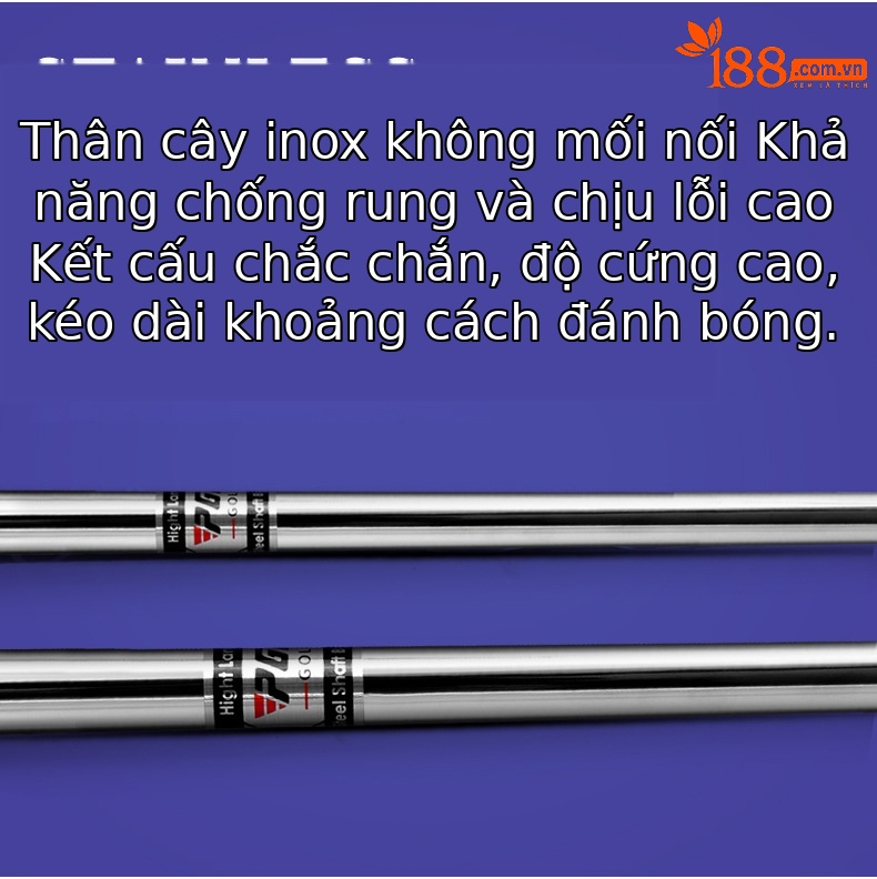 Gậy đánh golf tay trái cho nữ PGM TUG027 thép không gỉ — Tay trái nữ chi tiết 2