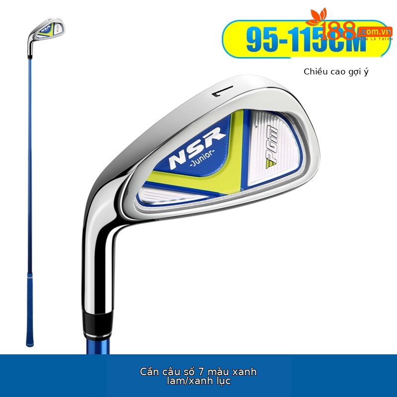 Tay trái số 7 sắt Xanh Lục (95-115cm)