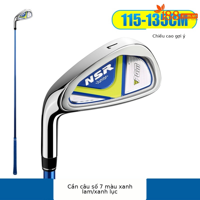 Tay trái số 7 sắt Xanh Lục (115-135cm)