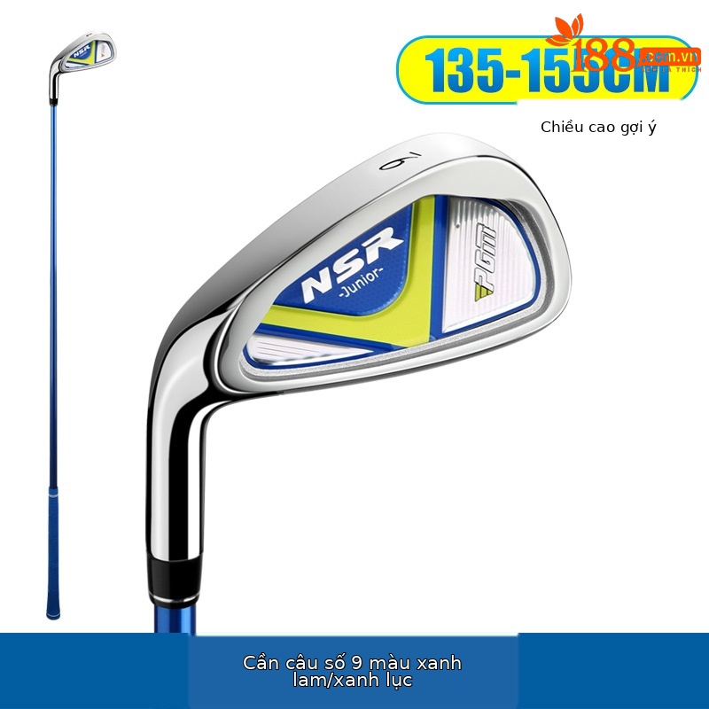Tay trái số 9 sắt Xanh Lục (135-155cm)